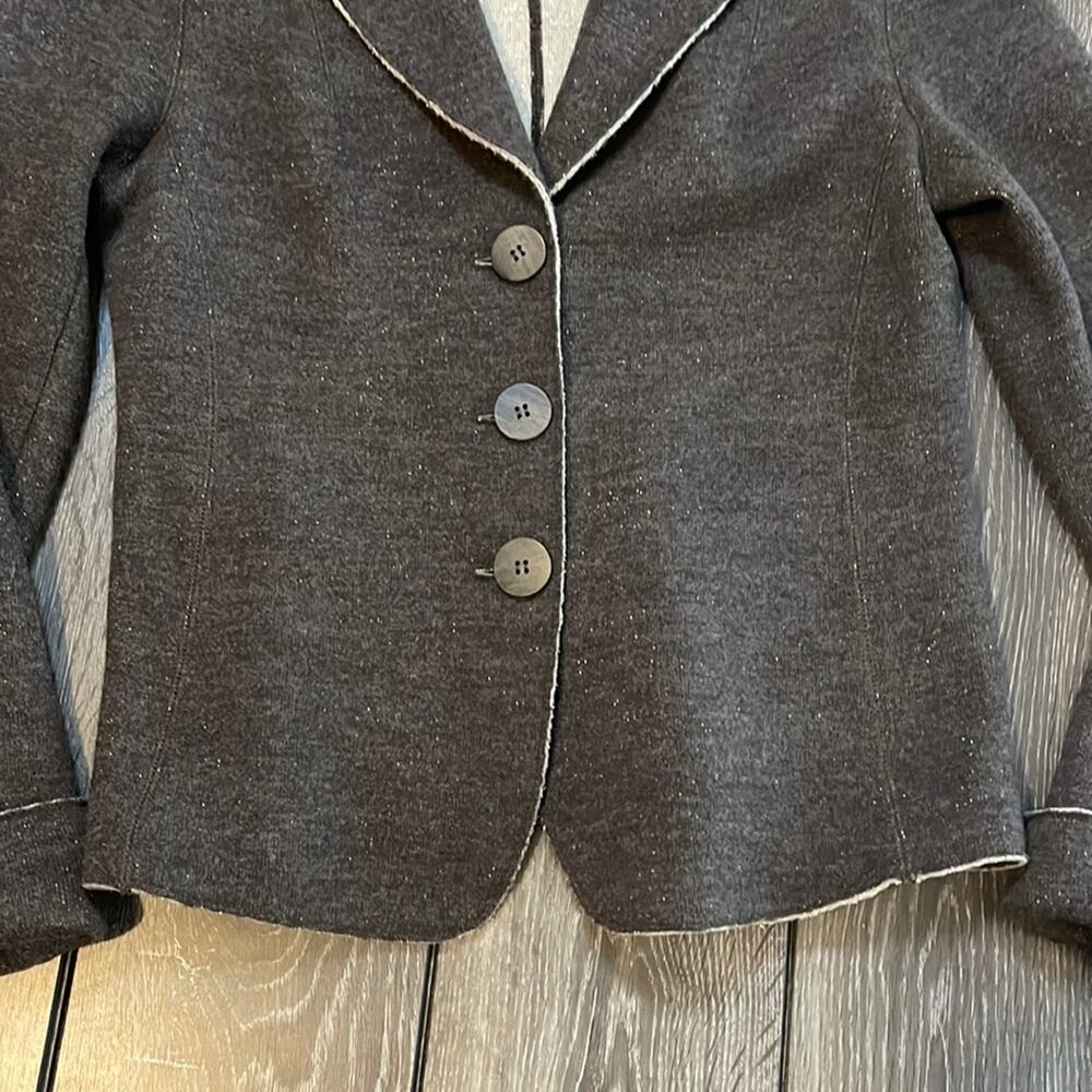 Lafayette 148 New York Brown Wool Blazer Women’s Size 6 - Picture 8 of 8